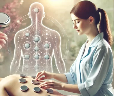 Diploma in Magnetic Therapy session at MPYPCP using magnetic healing techniques for energy balance and pain relief.
